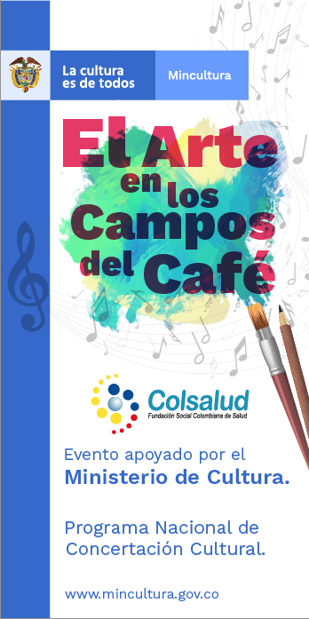 El arte en los campos del café